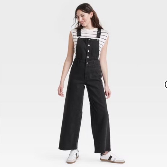 COPY - Women’s Denim Sailor Overalls - Picture 2 of 13
